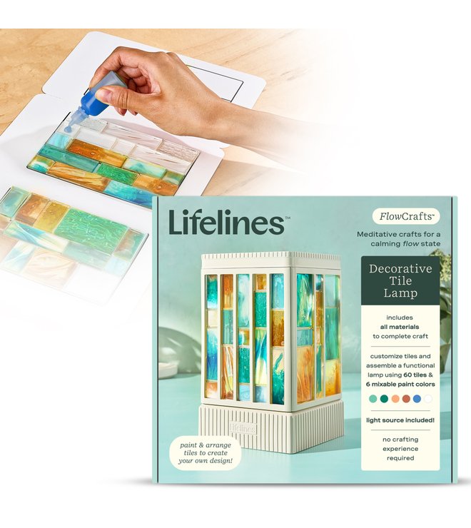 Flow Crafts- Stained Glass Lamp