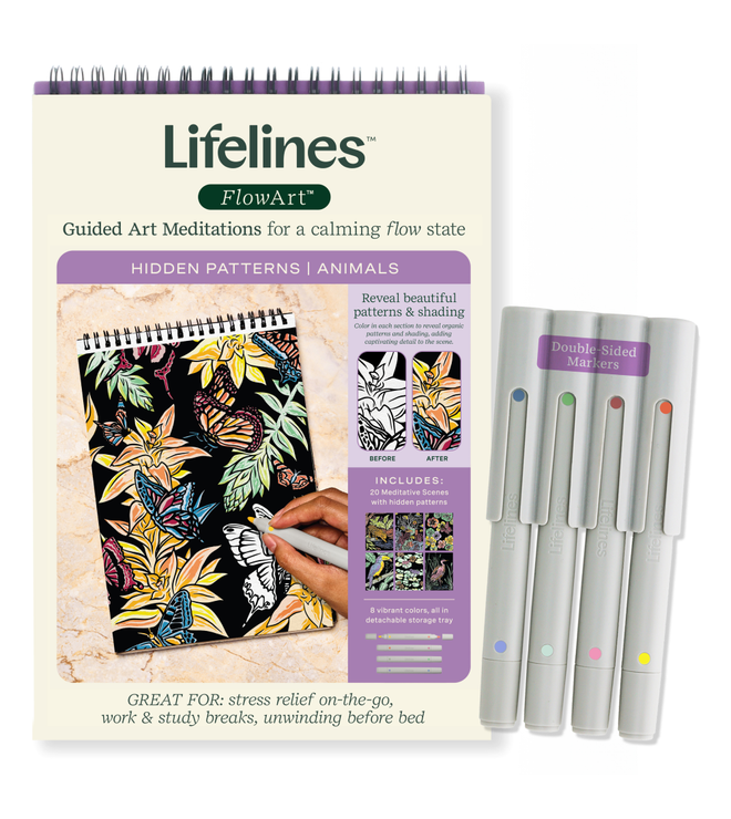 Flow Art- Pattern Art Animals