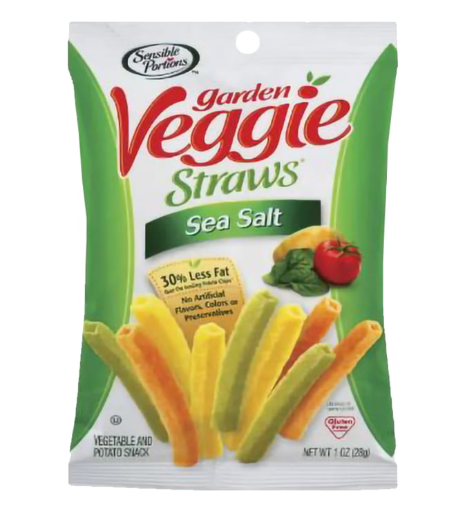 Sensible Portions Garden Veggie Straws - Sea Salt