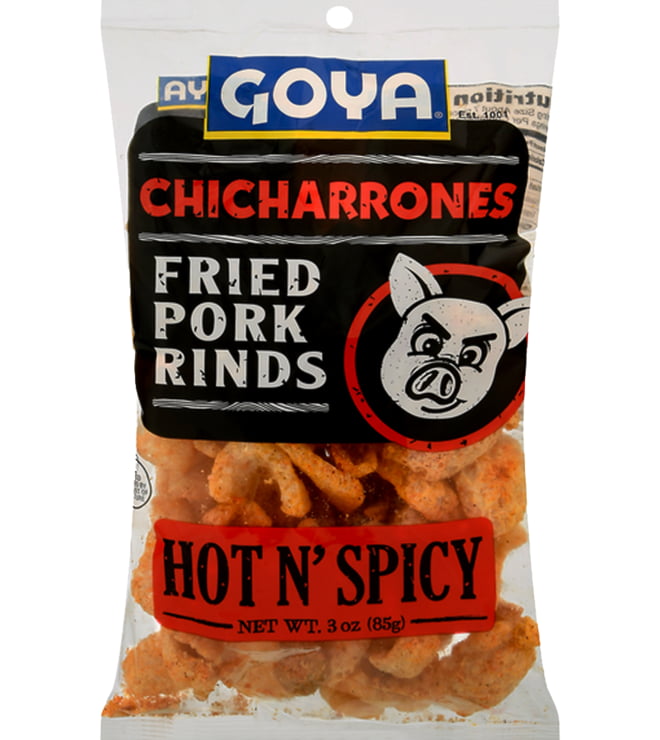 GOYA PORK RINDS HOT3oz