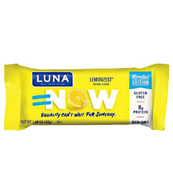 LUNA BAR LEMON ZEST BOX