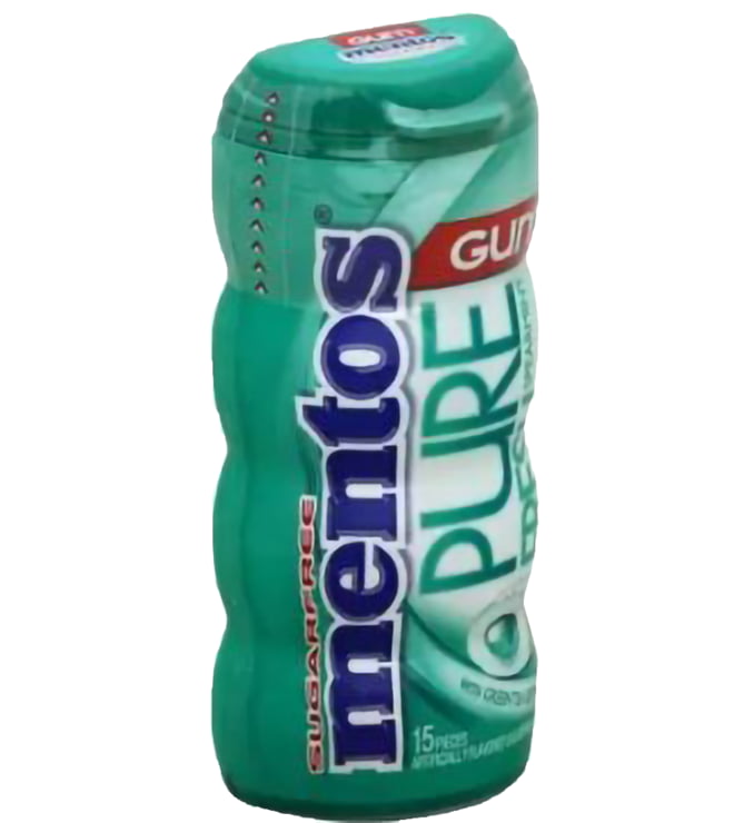 MENTOS PURE FRSH S/F GUM SPRMN D