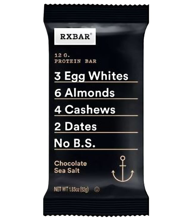 Rxbar Protein Choc Sea Salt Box