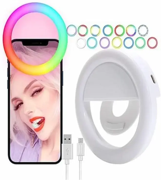 Digipower Clip-On Multi-Color Selfie Light