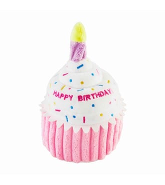 PINK CUPCAKE MUSICAL PLUSH