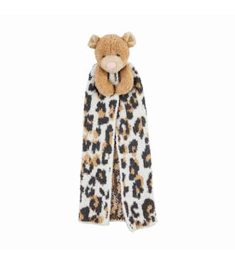 BROWN LEOPARD LOVEY BLANKET