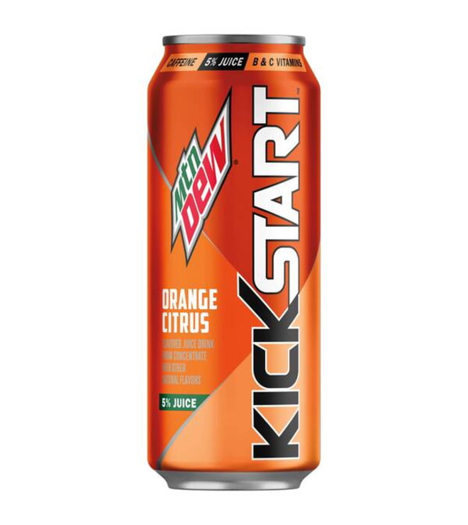 Mountain Dew Kickstart Ornge Citrus - Can - 16 fl. oz.