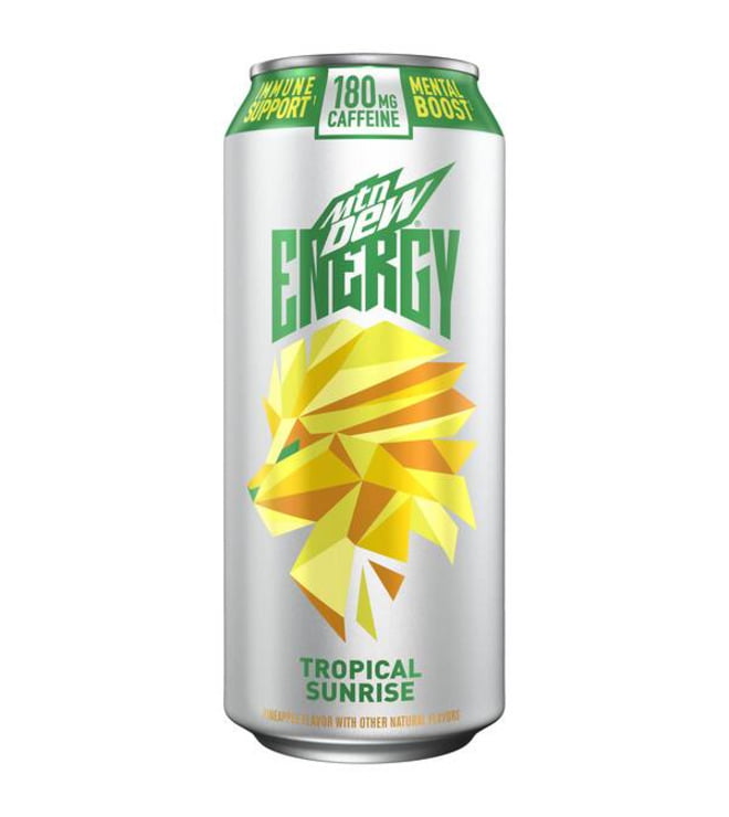 Mtn Dew Energy Tropical Sun Rise 16oz