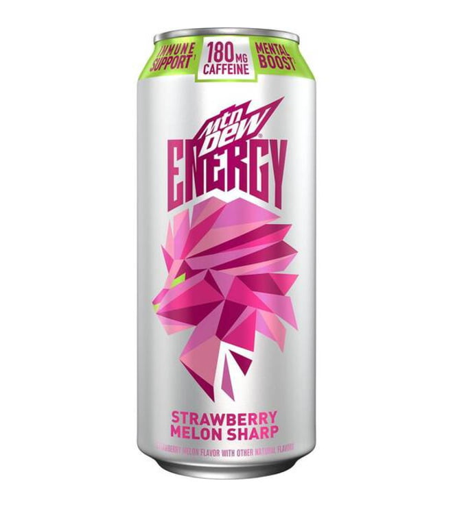 Mtn Dew Energy Strawberry Melon Spark 16 oz