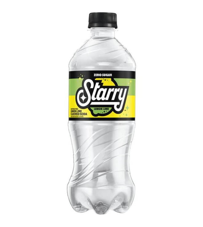 Starry Lemon Lime Zero Sugar 20 oz