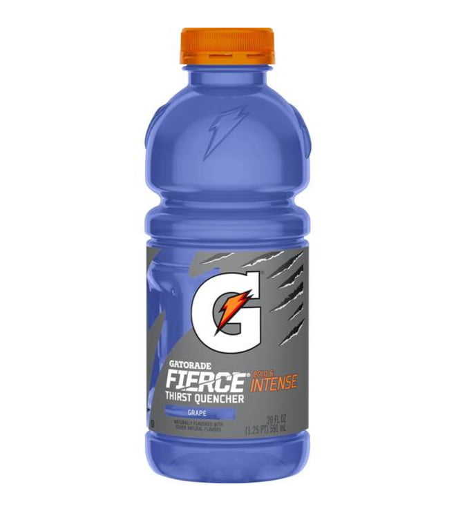 Gatorade Thirst Quencher Fierce Grape -  Bottle - 20 fl oz