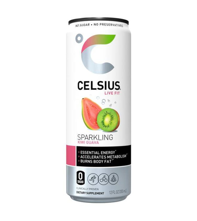 Celsius Sparkling Kiwi Guava 12 oz