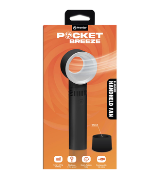 Premier Pocket Breeze Rechargeable Portable Bladeless Fan