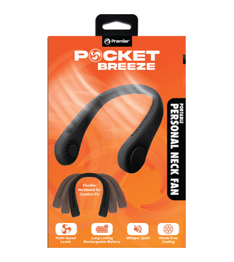 Premier Neck Fan  Black