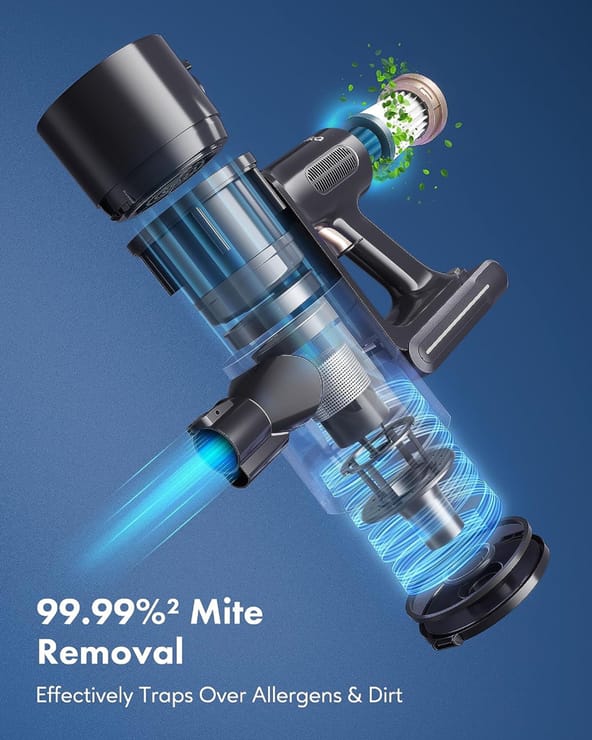 Black Homeika Vacuum