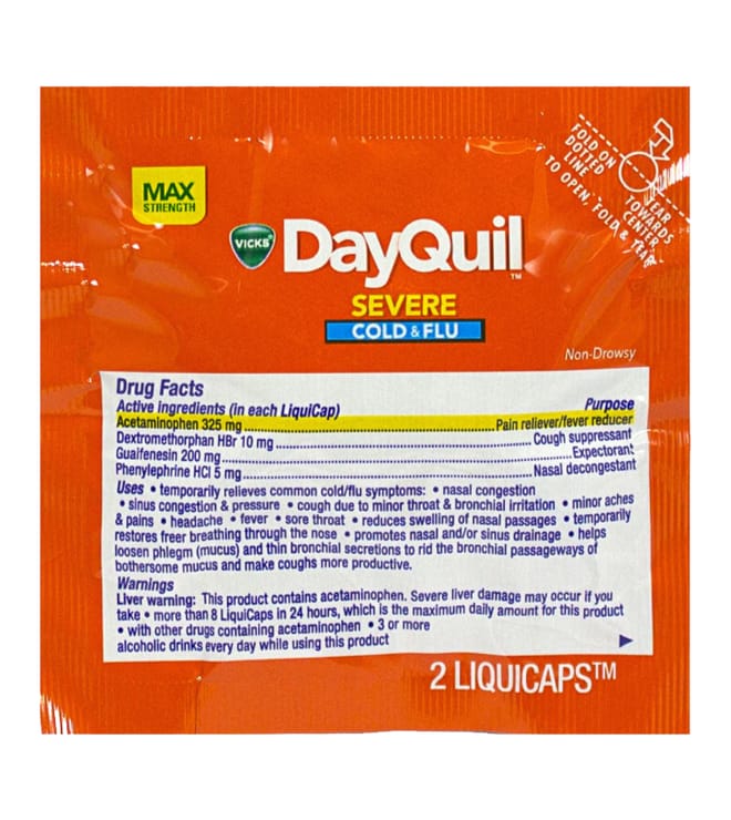 Dayquil Severe Cold & Flu 1 oz