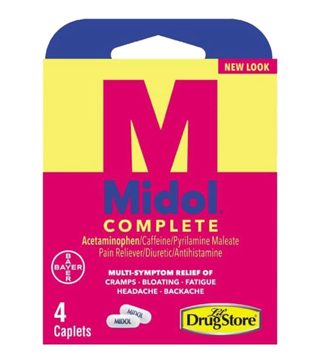 MIDOL Complete 4 caplets