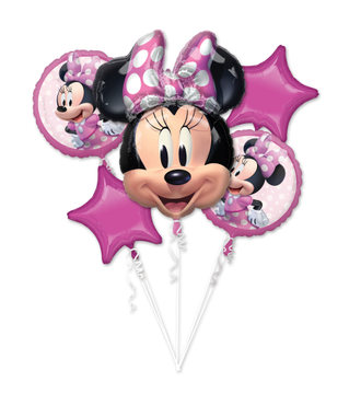 Minnie Mouse Forever 5-Piece Foil Balloon Bouquet