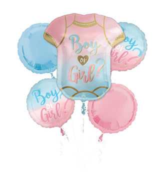 The Big Reveal Foil Balloon Bouquet