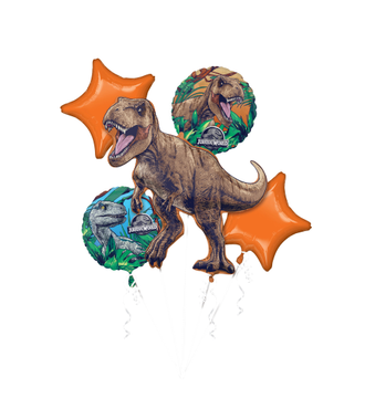 Jurassic World 5-Piece Foil Balloon Bouquet