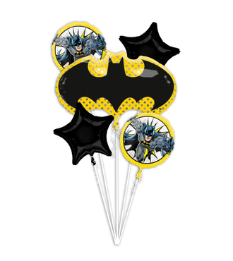 Batman 5-Piece Foil Balloon Bouquet