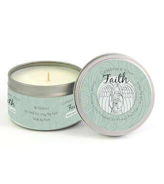 Celebrate Your Faith Candle