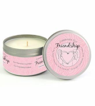 Celebrate Your Friendship Candle
