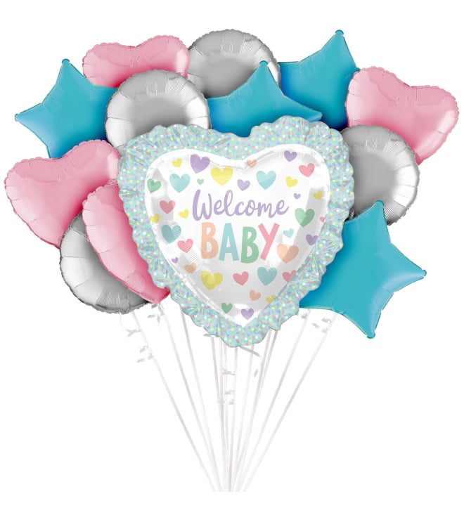 Welcome Baby Balloon Bouquet