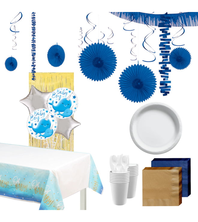 It’s a Boy Large, 40 guest, 6 balloon