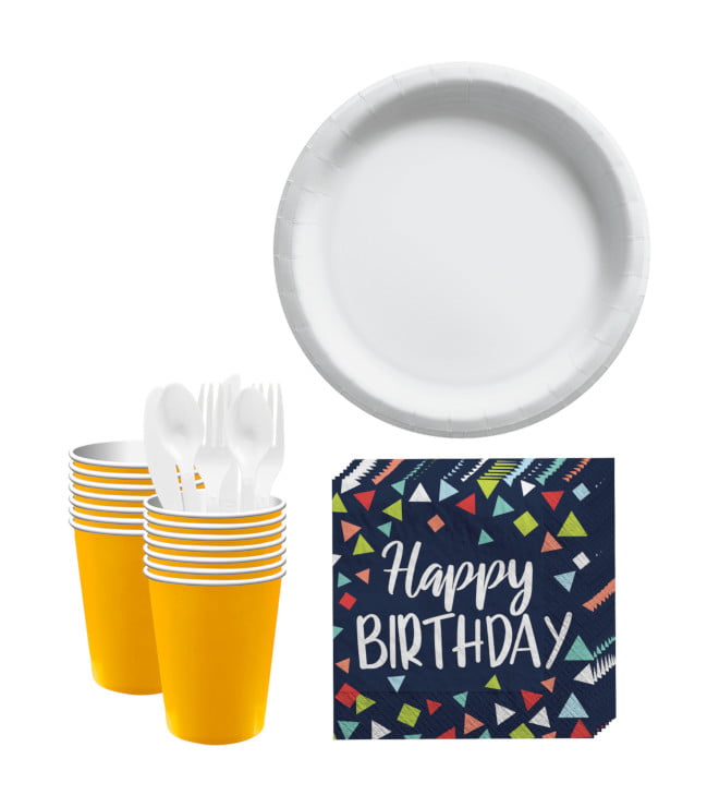 Happy Birthday Kit for 40 Guests