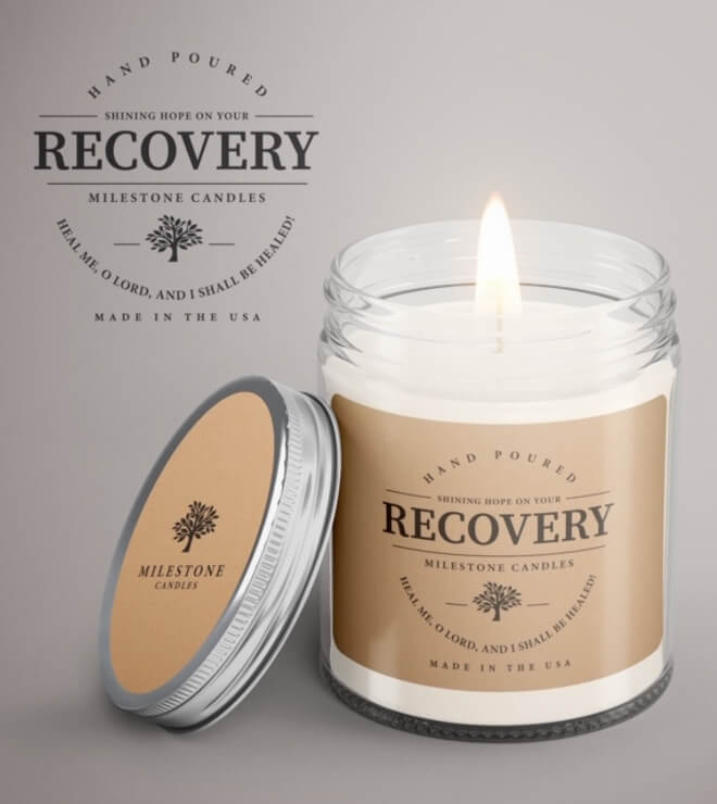 Recovery Religious Mason Jar